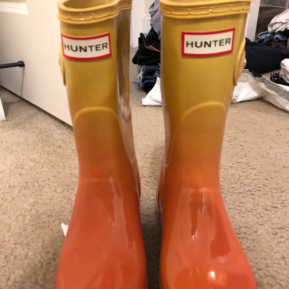 Short ombré hunter rain boots - Picture 2 of 6